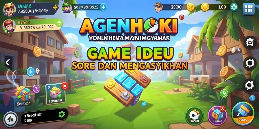 Tampilan gameplay AGENHOKI yang menarik dan penuh aksi.