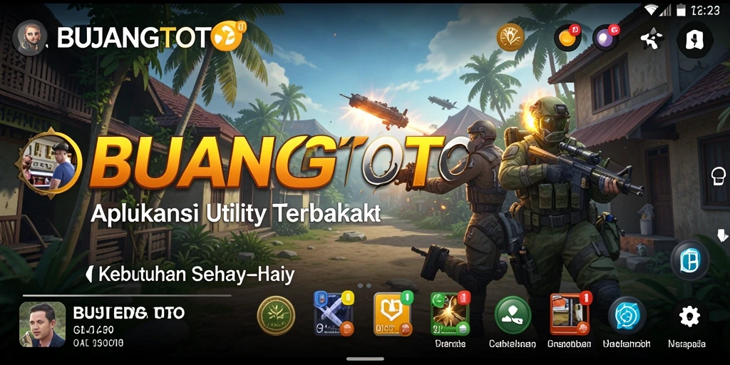 Tampilan antarmuka aplikasi BUJANGTOTO untuk kemudahan penggunaan.
