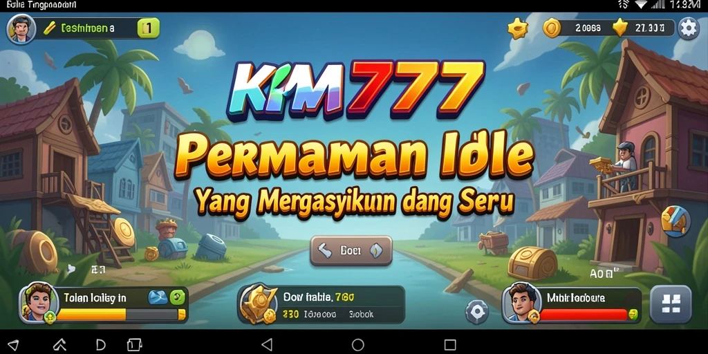 Tampilan gameplay KM777 dengan elemen Idle yang menarik.