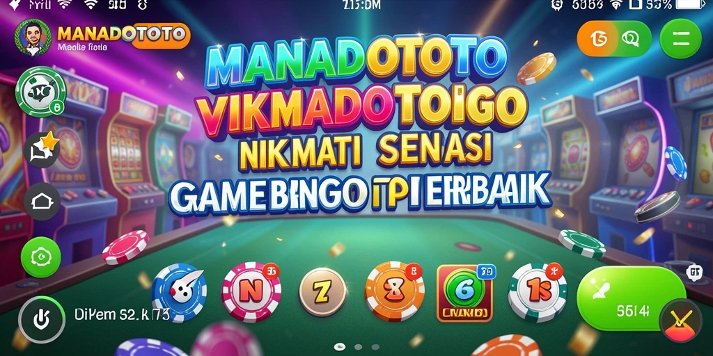 Tampilan gameplay Bingo yang seru dan interaktif.