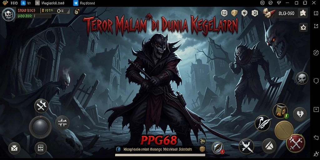 Tangkapan layar PGG68 yang menampilkan gameplay mencekam dan penuh ketegangan.