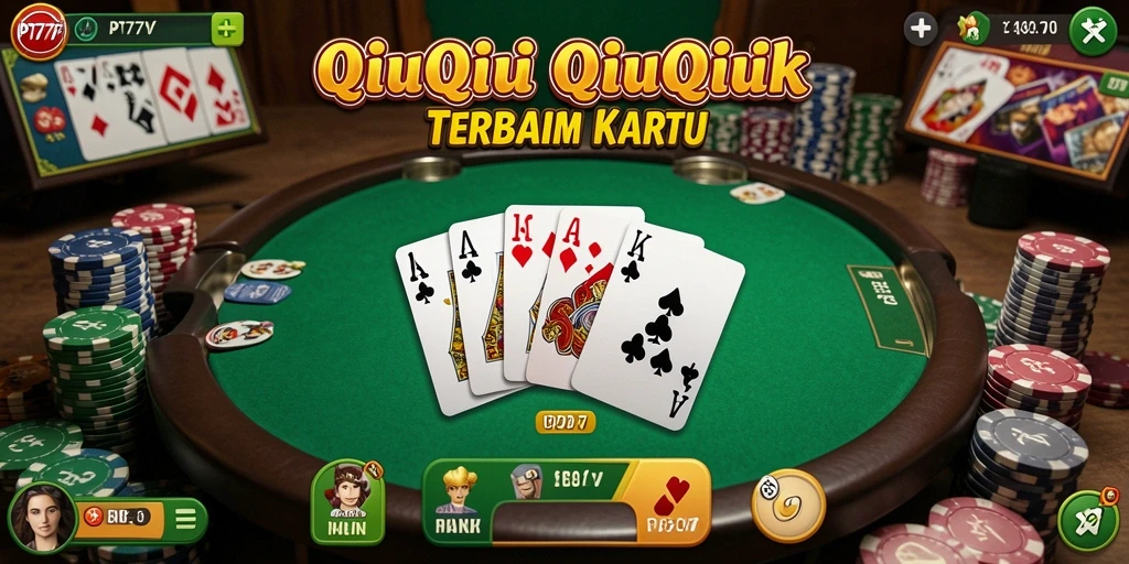 Tangkap aksi seru dalam permainan QiuQiu PT777.