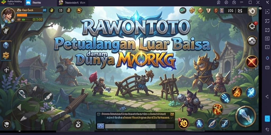 Gameplay seru di dunia fantasi RAWONTOTO